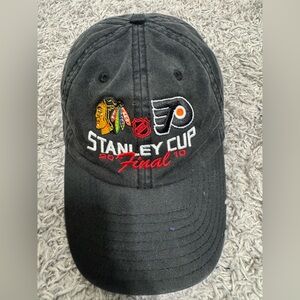 New Era Black Cap with Embroidered Design